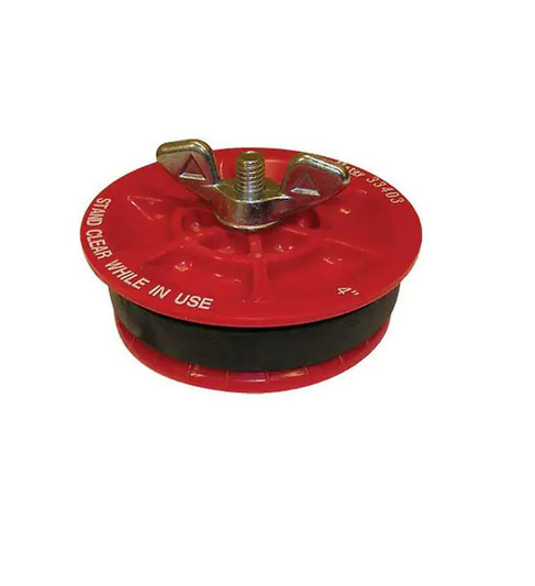 Gripper 4 in. Plastic Mechanical Test Plug