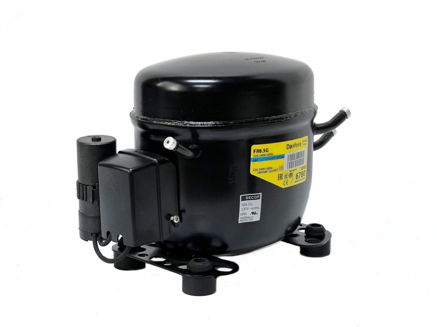 FR8.5G – Danfoss/Secop 1/4 HP Compressor – 230V – R-134A