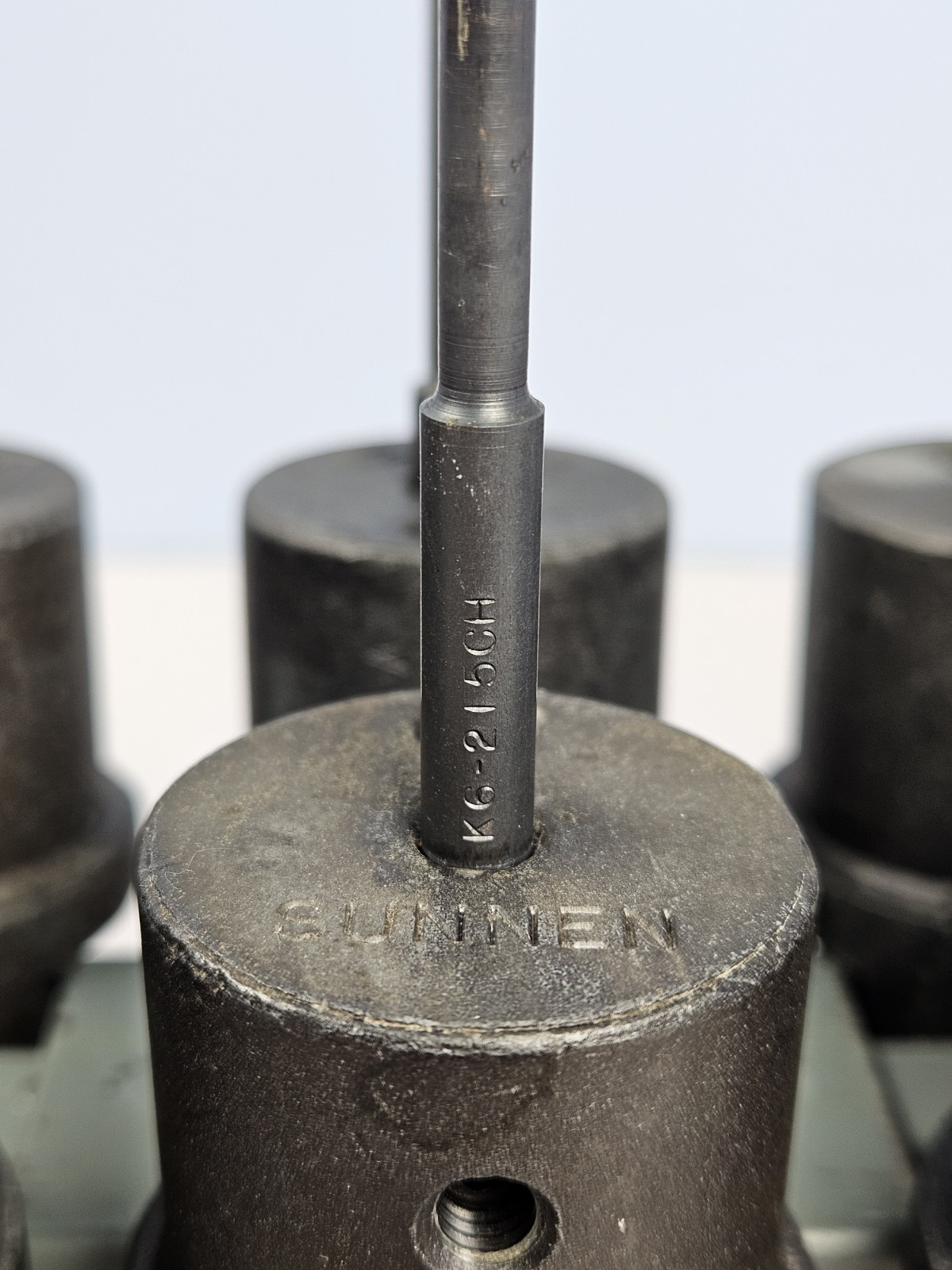 Sunnen Honing Mandrel Adapter Rack Set Assortment Lot of 16 Untested for Parts