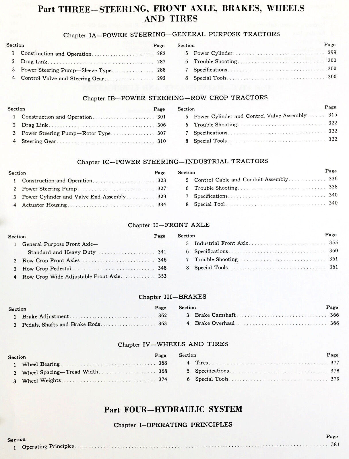 Ford 2000 4000 Early 4Cyl Tractor Service Repair Manual Shop 1962 1963 1964 1965