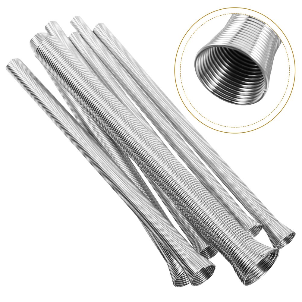 7 Pcs Metal Bender Hand Tool Copper Pipe Spring Kit Aluminum-plastic Bending