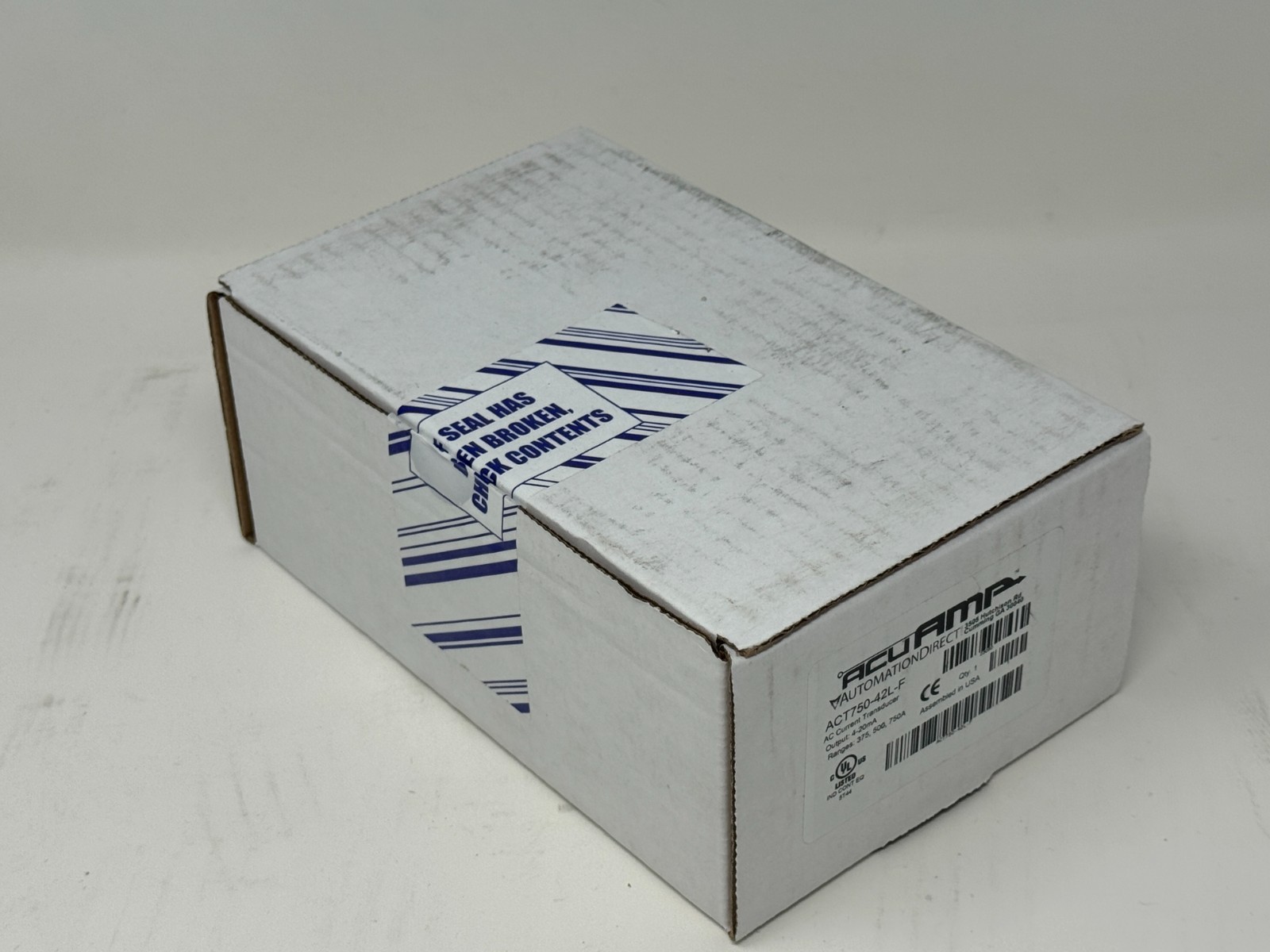 AUTOMATION DIRECT ACUAMP ACT750-42L-F AC Current Transducer (NEW SEALED)