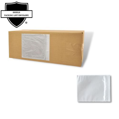 4.5″ x 5.5″ Plain Face No Print Packing List Envelopes Self Adhesive 1000 Pieces