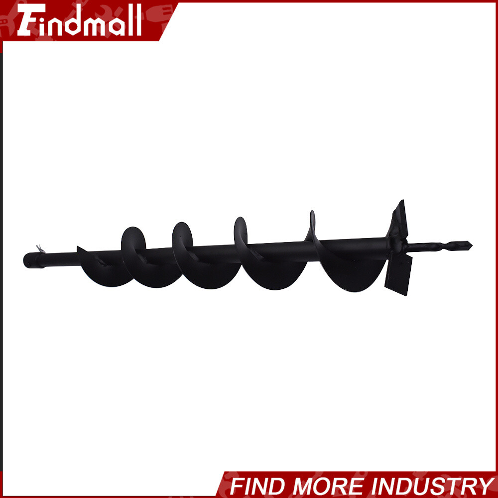 Findmall 4″ 6″ 8″ 10″ 12″ Earth Auger Drill Bits Fit For Post Fence Hole Digger