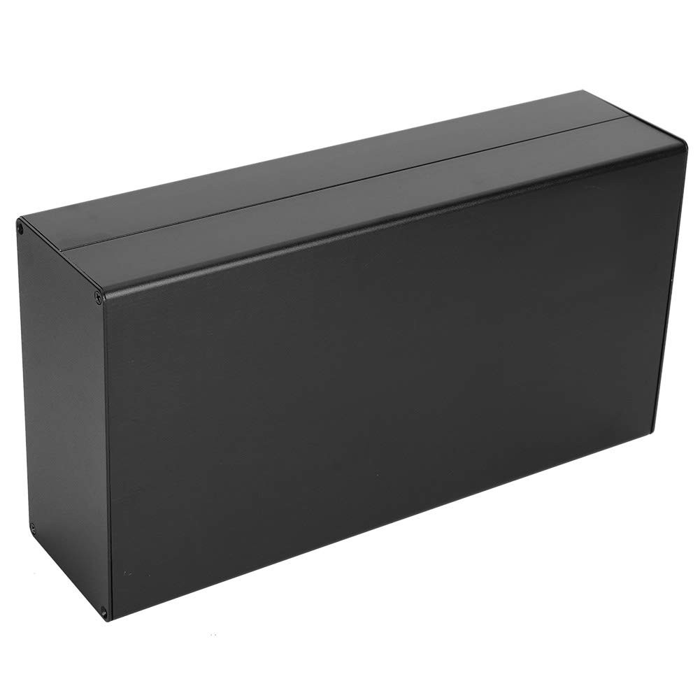 Aluminium Project Box, 80 x 160 x 300mm Aluminium Enclosure PCB Junction Box Elect…