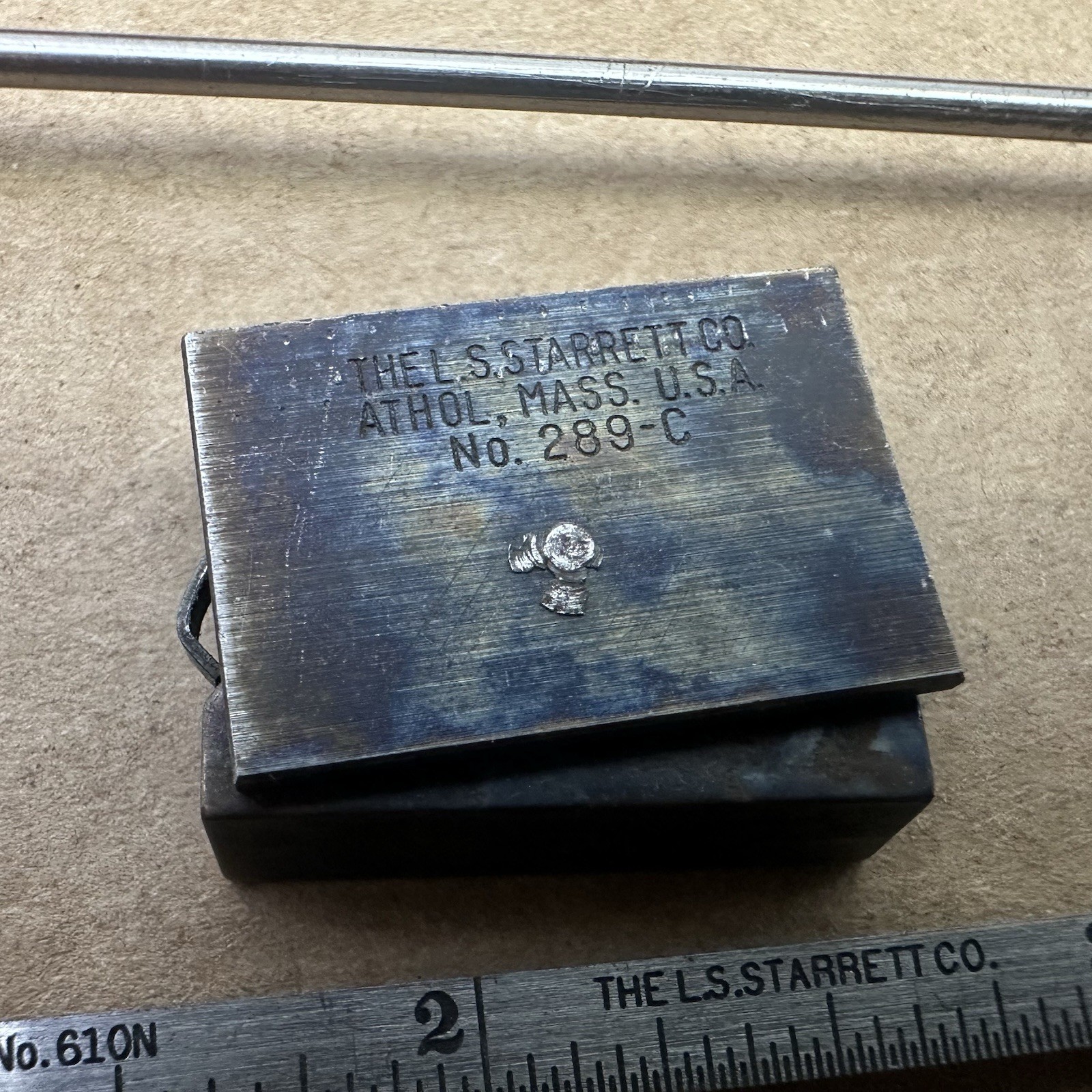 Starrett No. 289C – Height and Depth gage Attachments – Complete Set – Very good