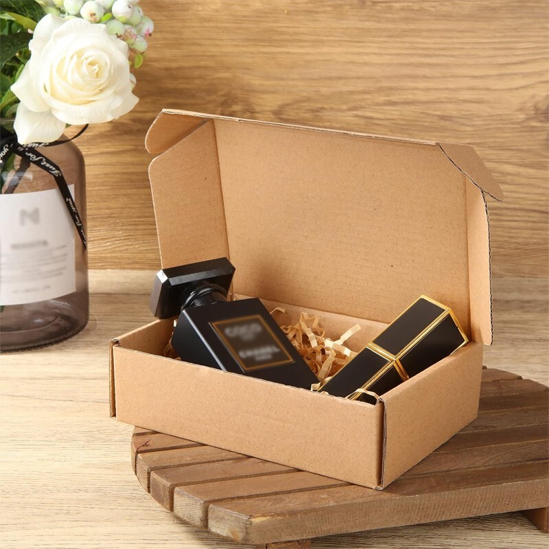 6x4x2 inch corrugated box – brown/white optional – Multifunctional packing case