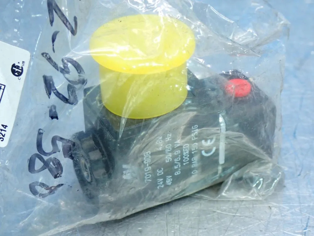 AUTOMATIC VALVE USA 7019-9DB SOLENOID COIL 10BAR- 150PSIG 04200651271