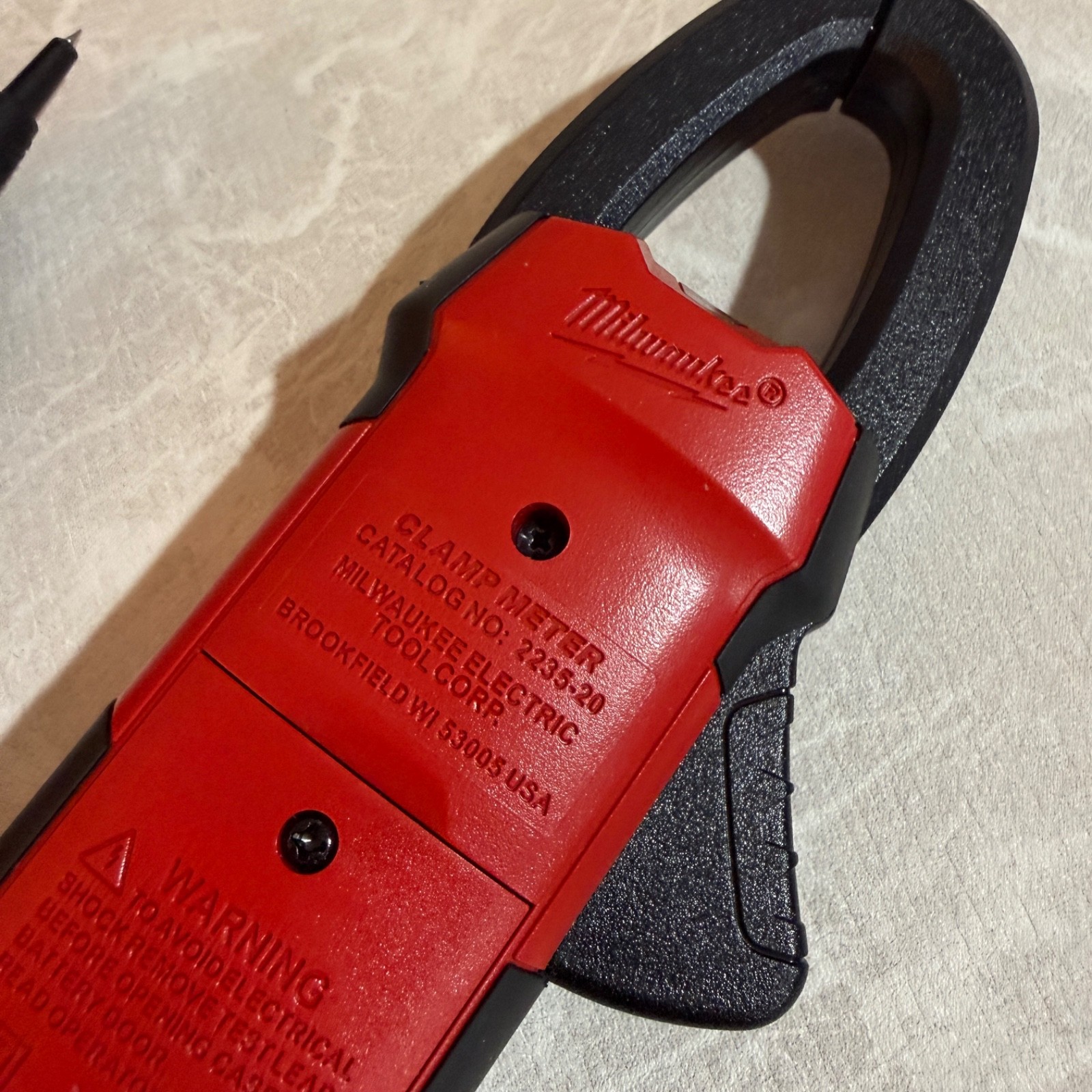 MILWAUKEE 2235-20 Heavy-Duty Electrical Clamp Meter True-RMS 400 Amp