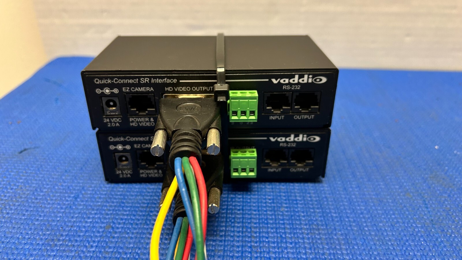 Vaddio 998-1105-016 Quick-Connect SR-Short Range Video Interface (QTY 2)