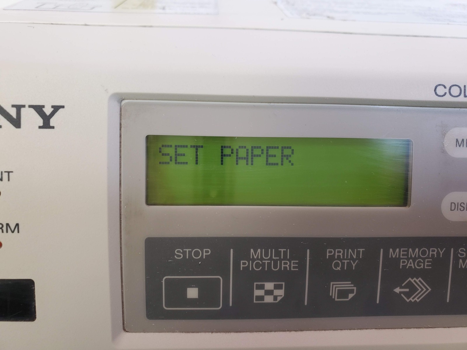 Sony UP-21MD Analog Color Video Printer #4