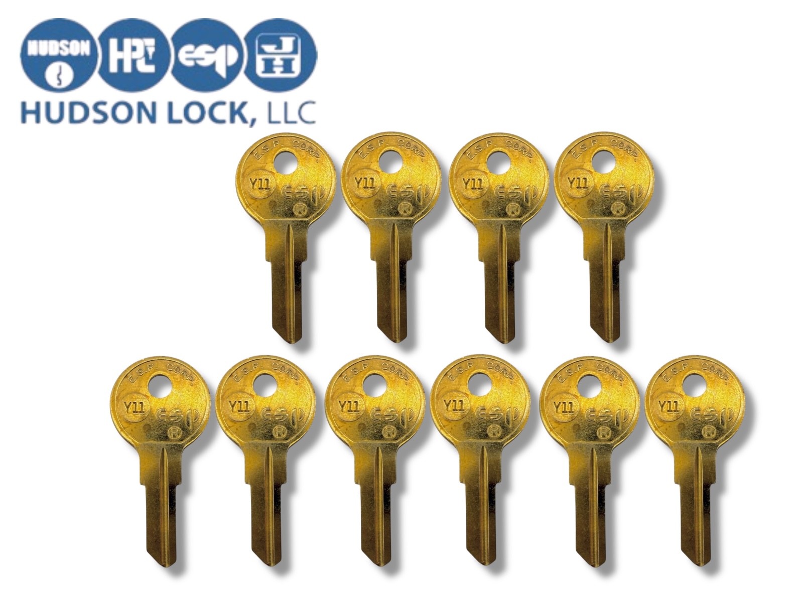 HPC – Y11 / Y-11 Yale Key Blank USA Made ( 10 Keys )