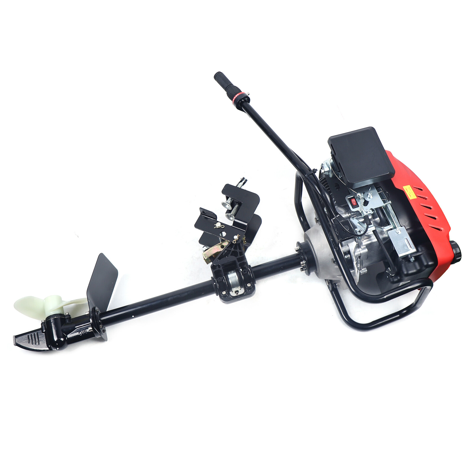 4 Stroke 6 HP 200CC Outboard Motor Fishing Boat Engine Air Cooling Heavy Duty