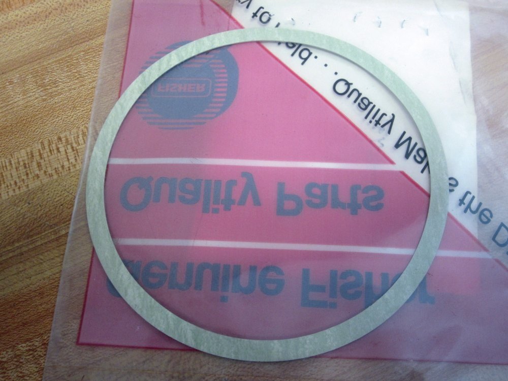 Fisher 1R3723X0072 Gasket, To 302°F/150°C 5.00×5.59x.03