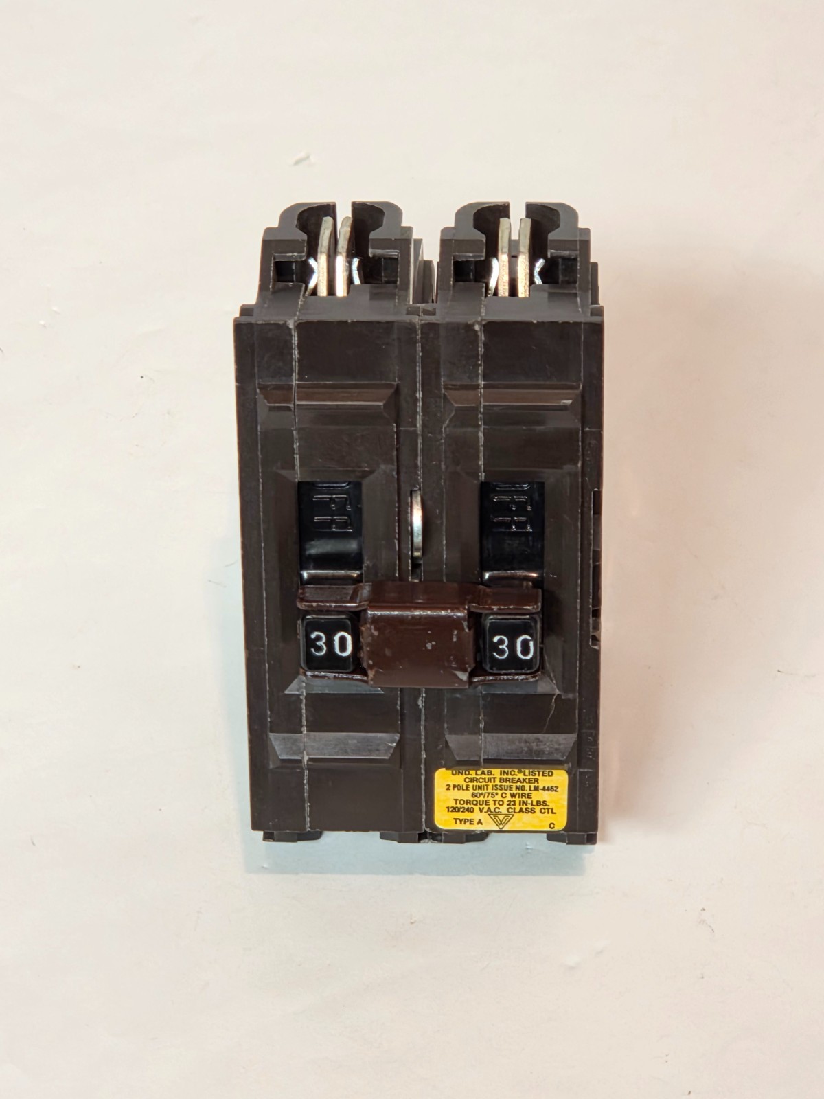 Wadsworth A230NI 30 Amp 2 Pole 2P A230 Plastic Foot Breaker A230B BIG BODY