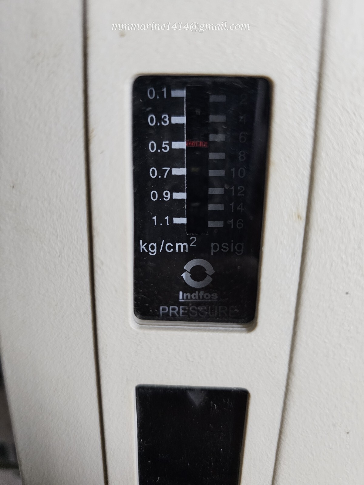 INDFOS RT 112 SB PRESSURE SWITCH 0.1-1.1 KG/CM2 MADE IN INDIA