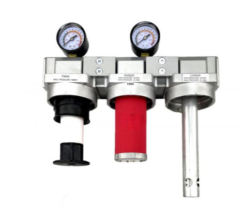 3/4″ NPT 3 Stages Filter Coalescing Desiccant Dryer System w/ Auto Drain