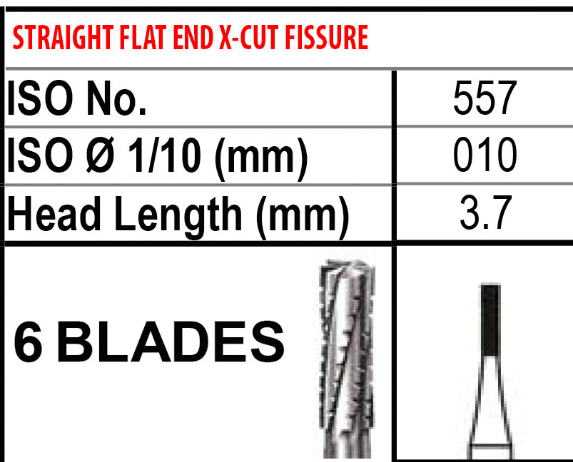 Kerr FG557 Carbide Burs Dental Friction Grip up to 100 Beavers Top Quality Bur