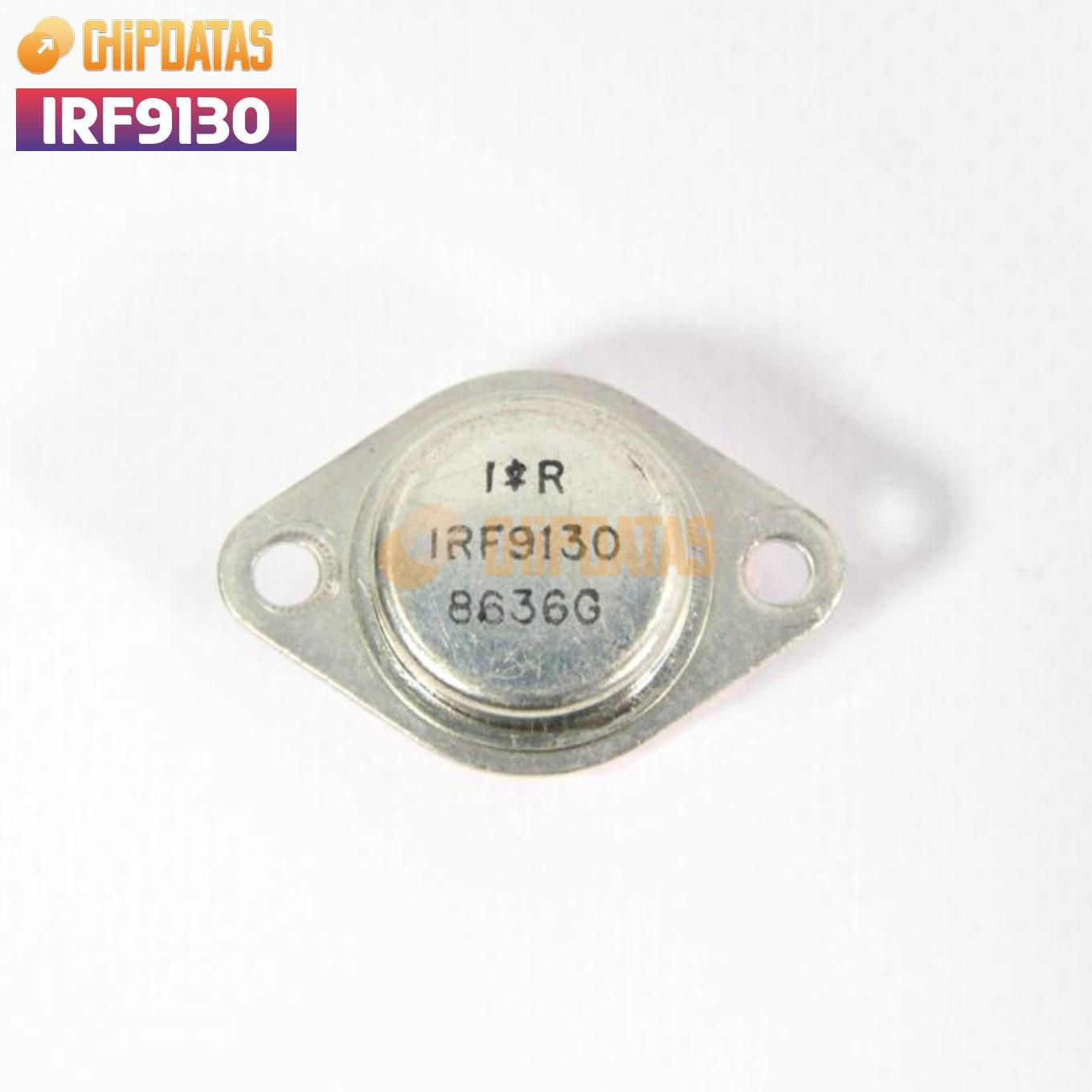 2PCS New IR IRF9130 TO-3 P-CHANNEL POWER MOSFETS