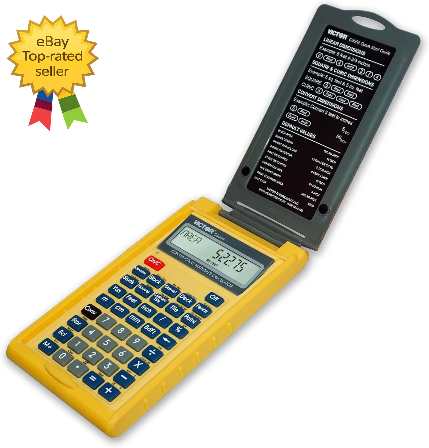 Construction Materials Calculator with Protective Case