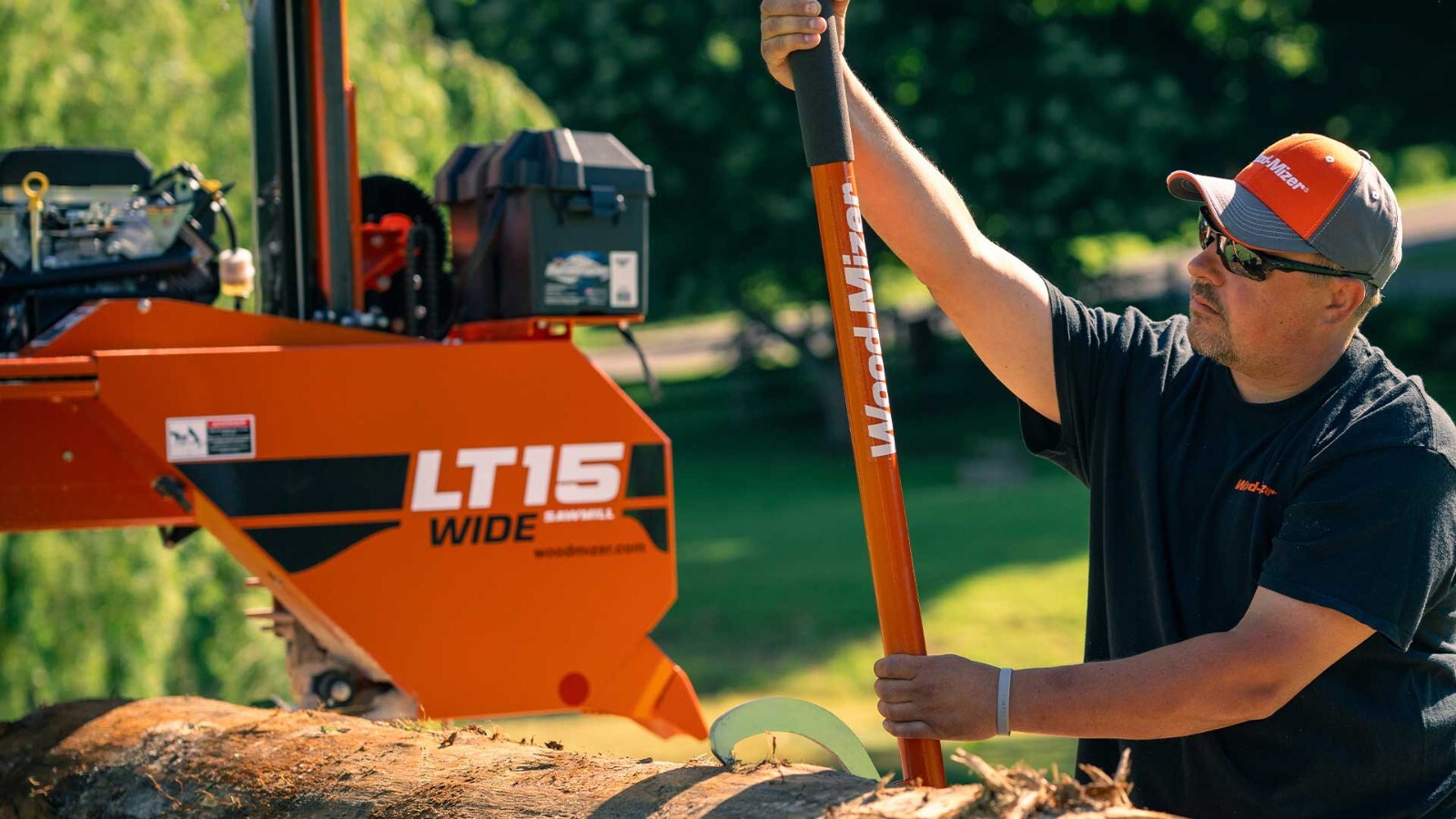 NEW Wood-Mizer Steel Cant Hook – Built in the USA!