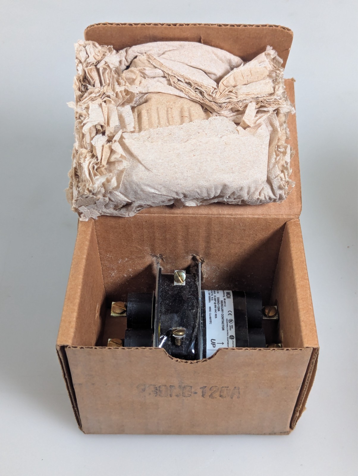 MDI 230NO-120A 30A/600VAC, Coil 120 50/60 (New Old Stock)