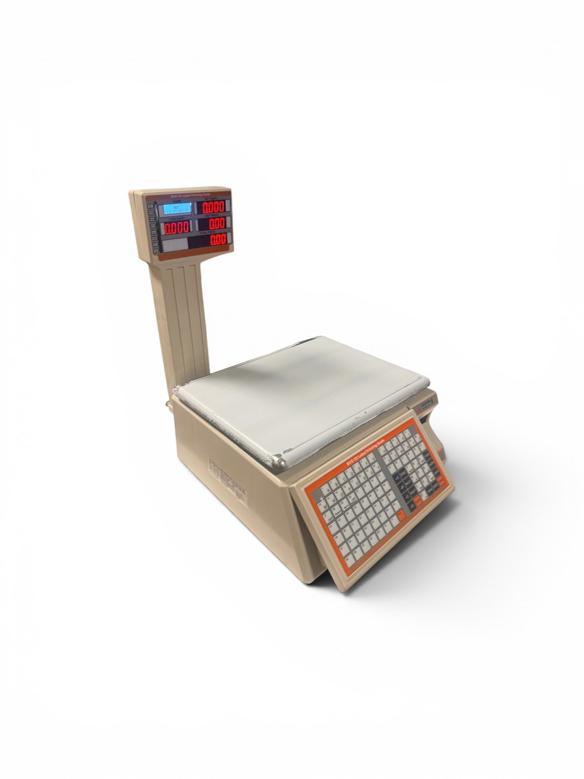Label Printing Scale 66 Lbs Capacity Price Computing Pole Display
