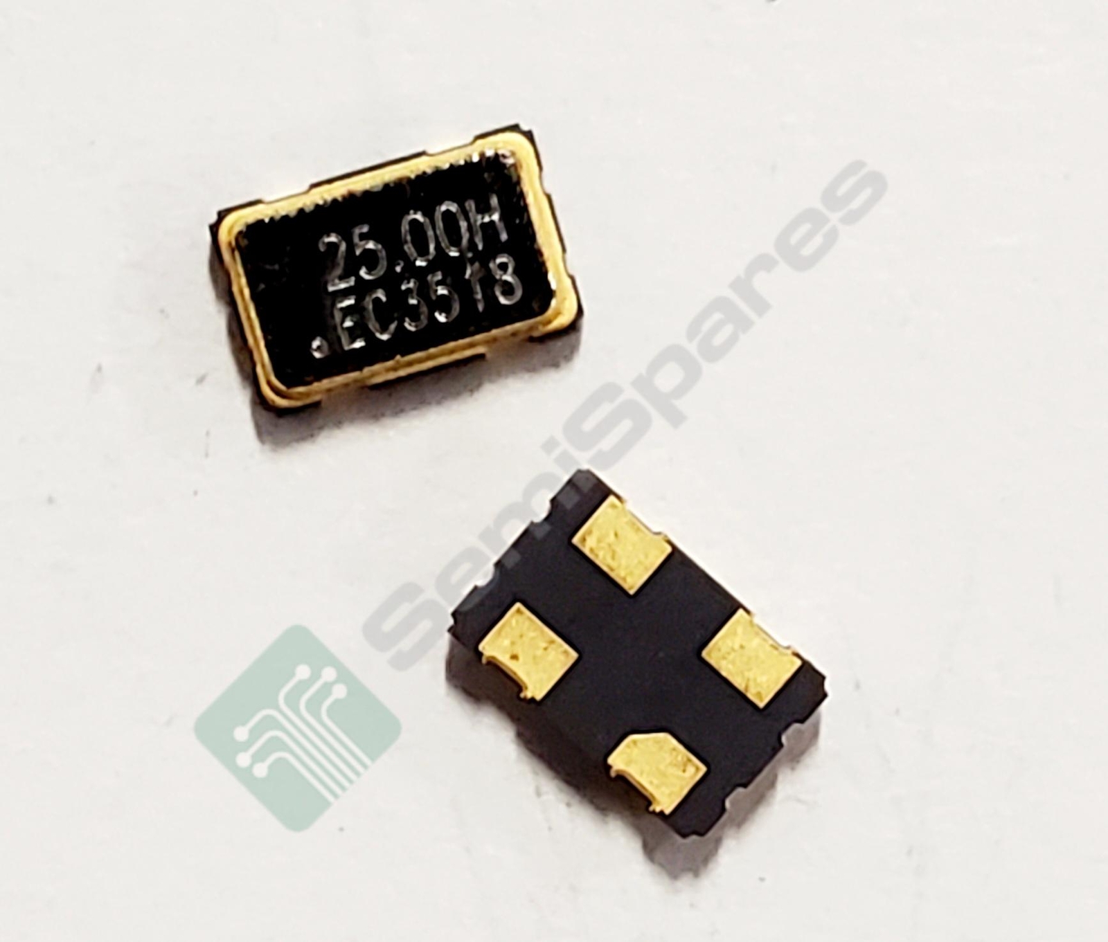 ECS INC. ECS-3518-250-AN XTAL OSC XO 25.000MHZ HCMOS SMD, 900 pcs.