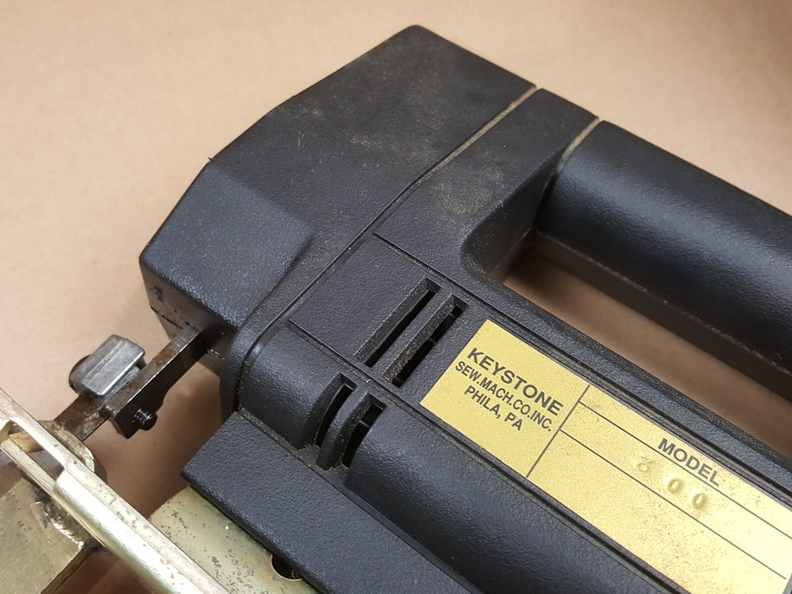 Keystone Sew.Mach. Co. Inc. Phila,PA. Model 300 Foam Cutter Used PLEASE READ