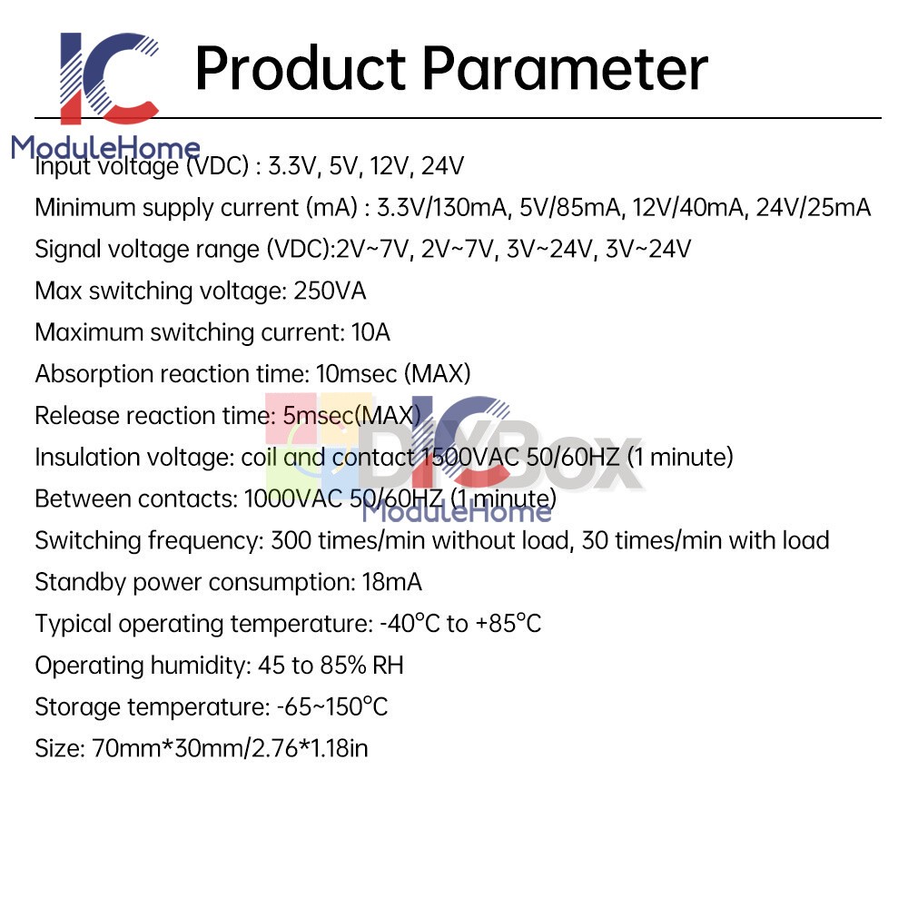 10A Time Relay Module Multi-function Digital Display Delay Start Relay Module