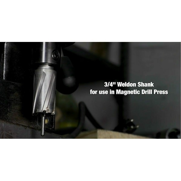 Drill America DWC5-530-281 2″×2″ HSS Annular Cutter w/ Pilot Pin
