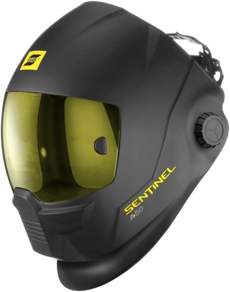 ESAB Sentinel A50 Auto-Darkening Welding Helmet: Safety Gear for Pros