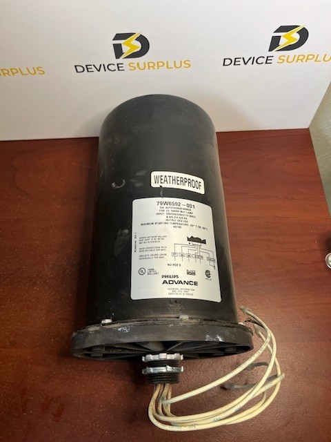 PHILIPS ADVANCE 79W6592-001 Outdoor Weatherproof Ballast