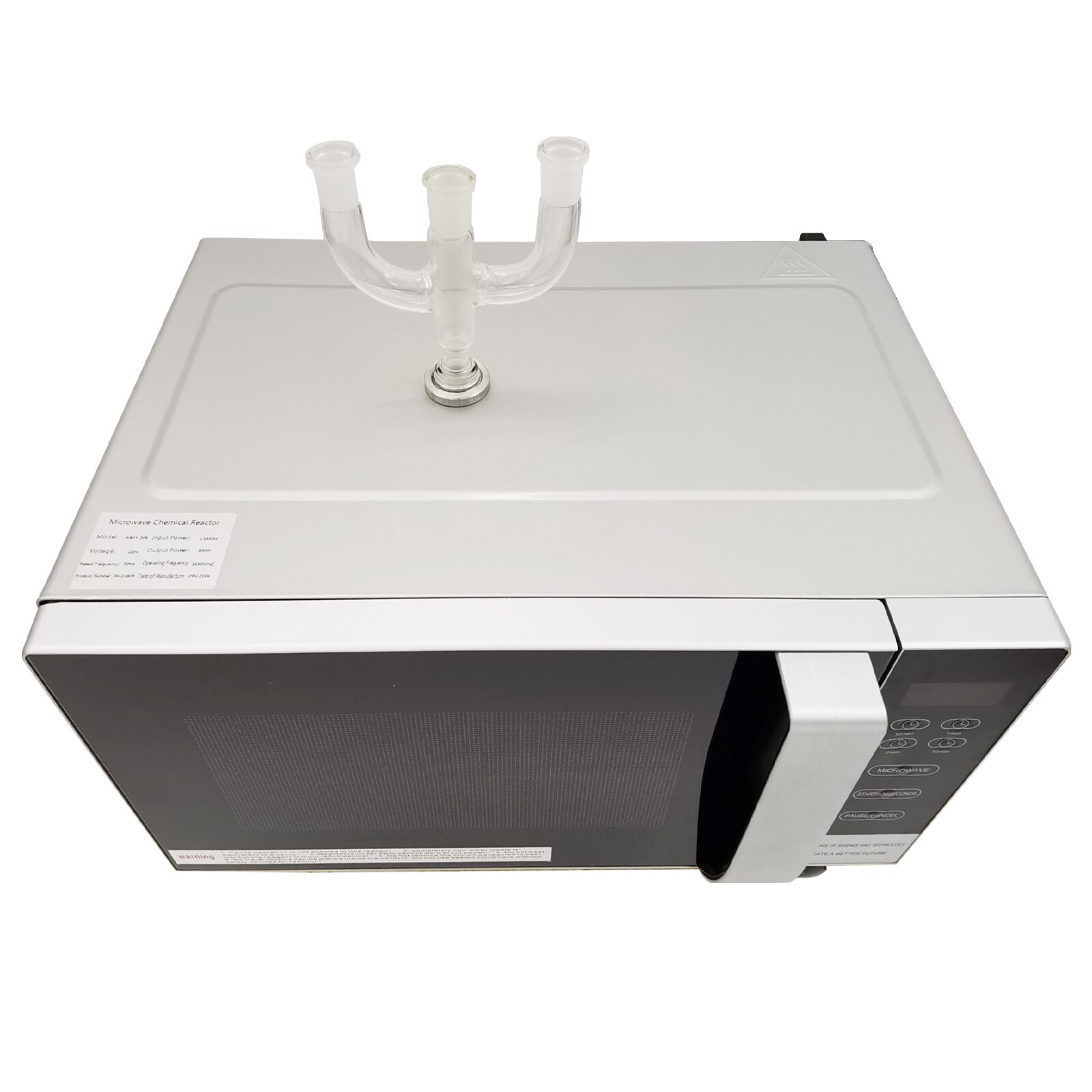 220V WBFY-205 Lab Microwave Chemical Reactor Continuous Wave Chemical Reactor