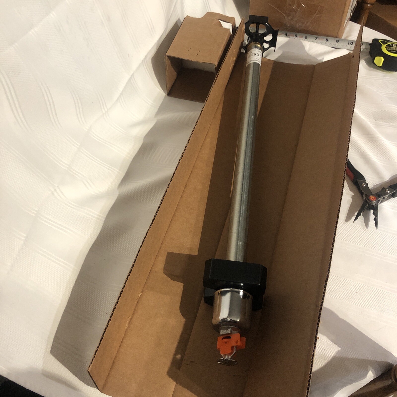 TYCO DS1 PD Flush Esc QR 155 White/white 24” inch Automatic Sprinkler Head.