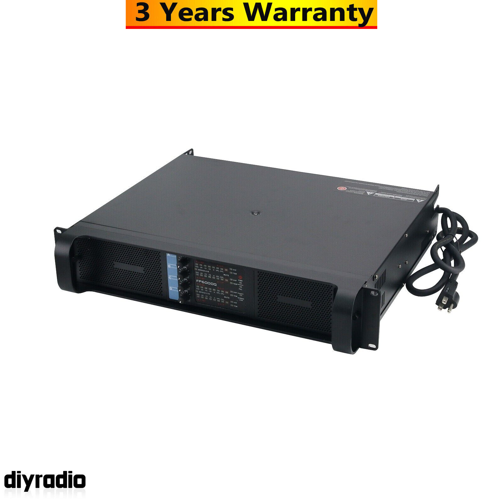 FP6000Q High Performance Switching Pro Power Amplifier Four-Channel PA Speakers