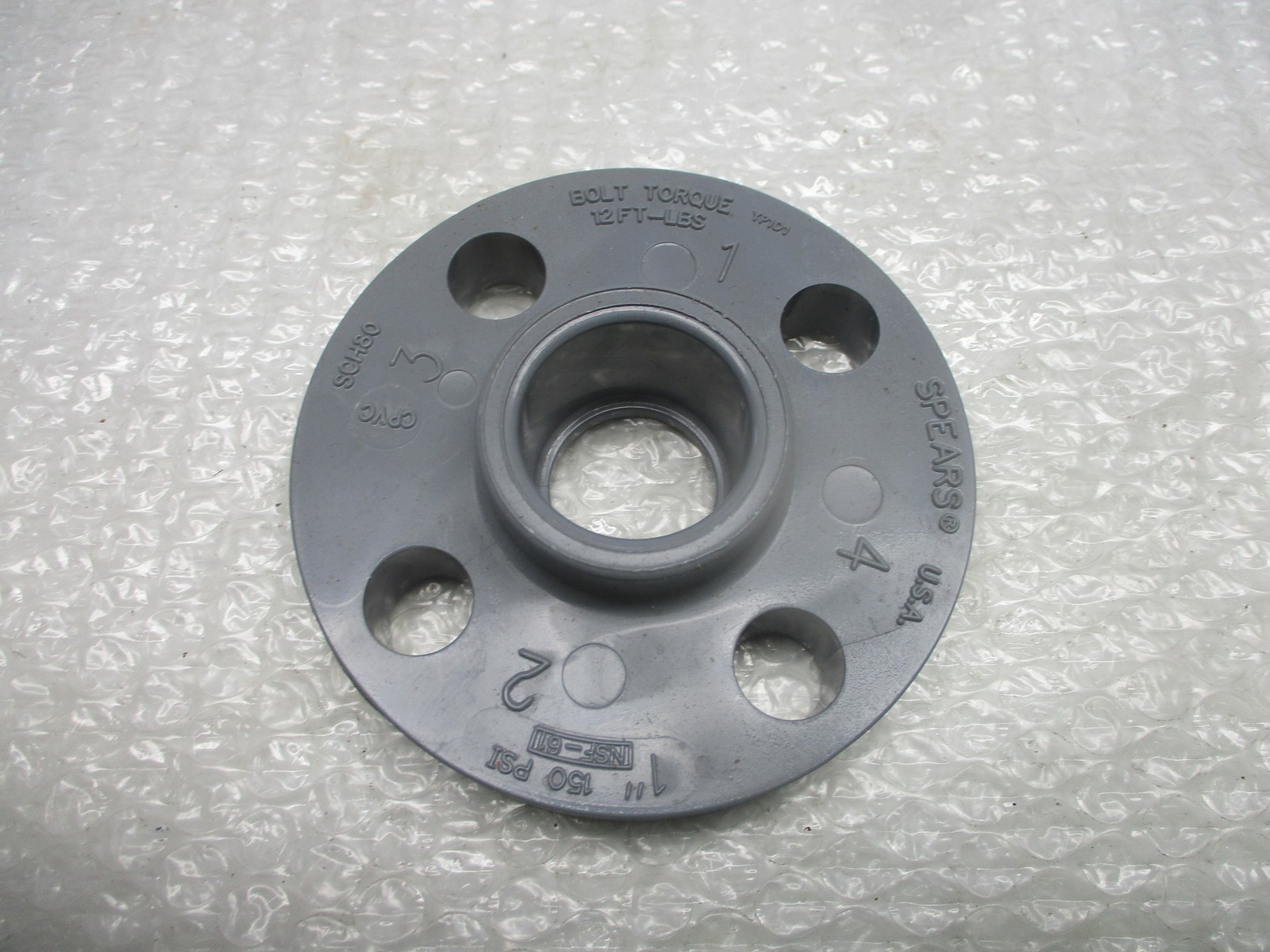SPEARS NSF-61 SCH80 FLANGE 1″ NSNP