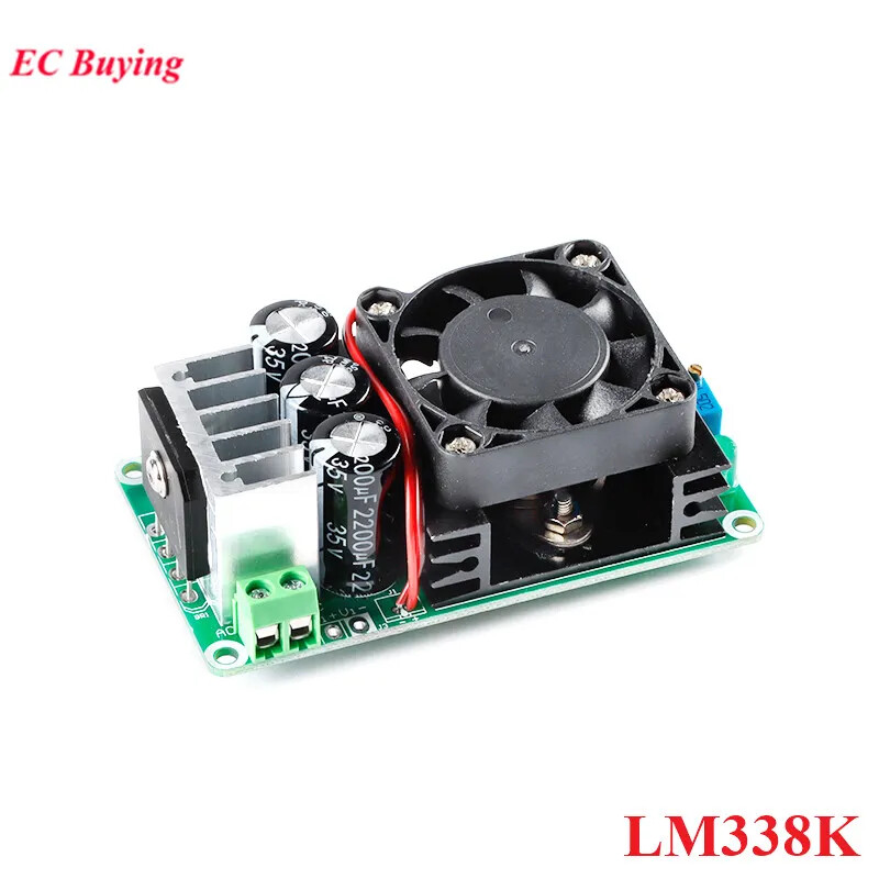 LM338K Adjustable Voltage Stabilized Power Supply Board 3.3V 3V 5V 9V 12V 24V