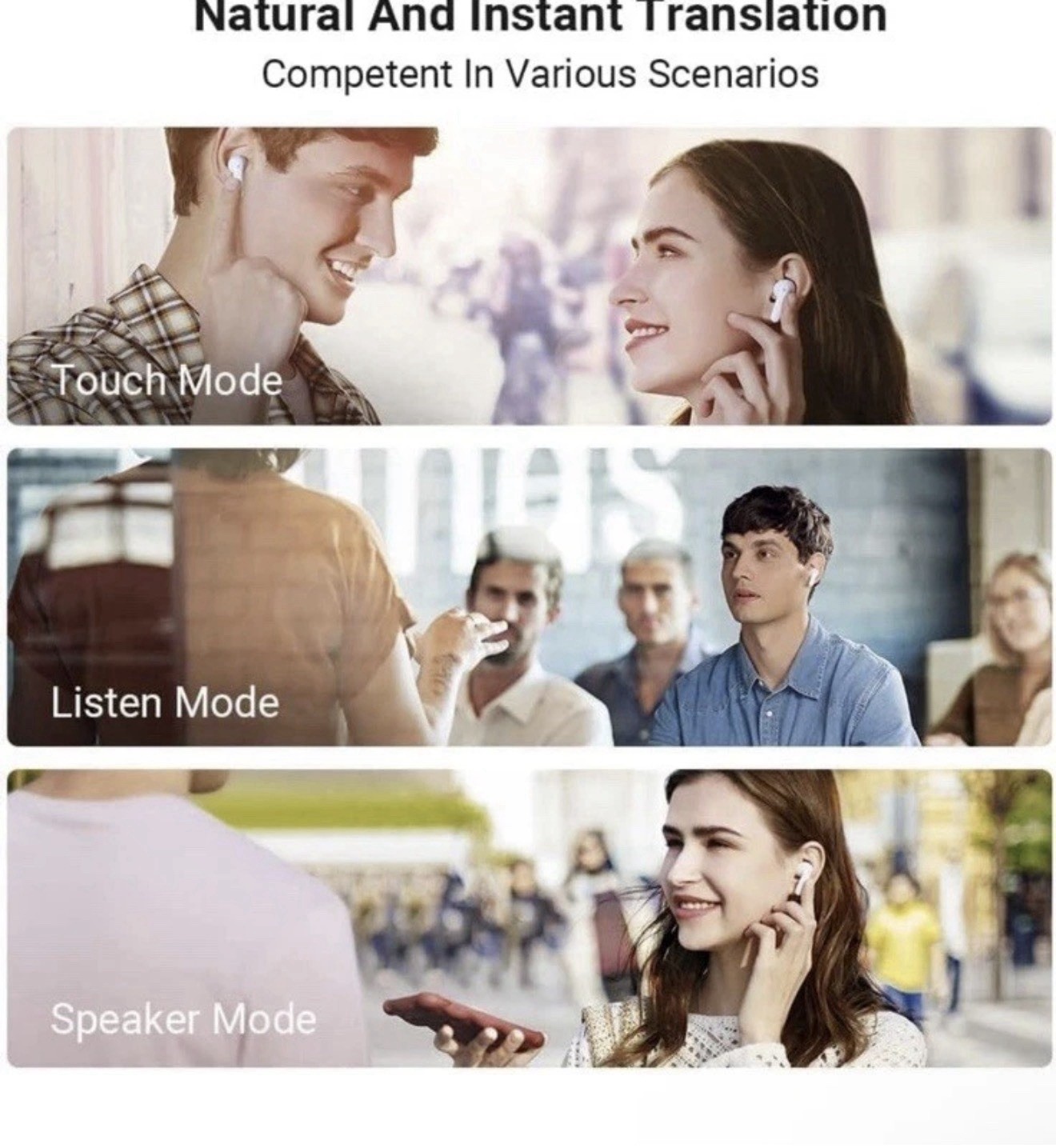 Timekettle M3 Language Translator Earbuds, Two-Way Translator Device with APP…