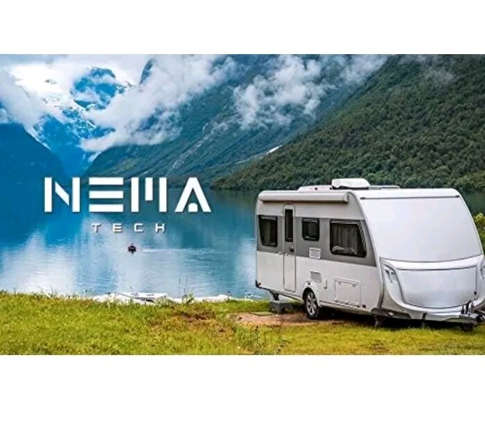 Compact Locking RV Adapter NEMA L14-30P to NEMA TT-30R by AC WORKS®
