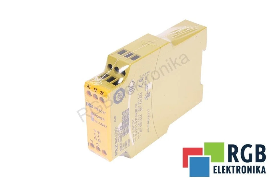 PILZ PNOZ X7 24VACDC 2N/O PNOZ X7 24VACDC 2NO 774059 SAFETY RELAY ID36938