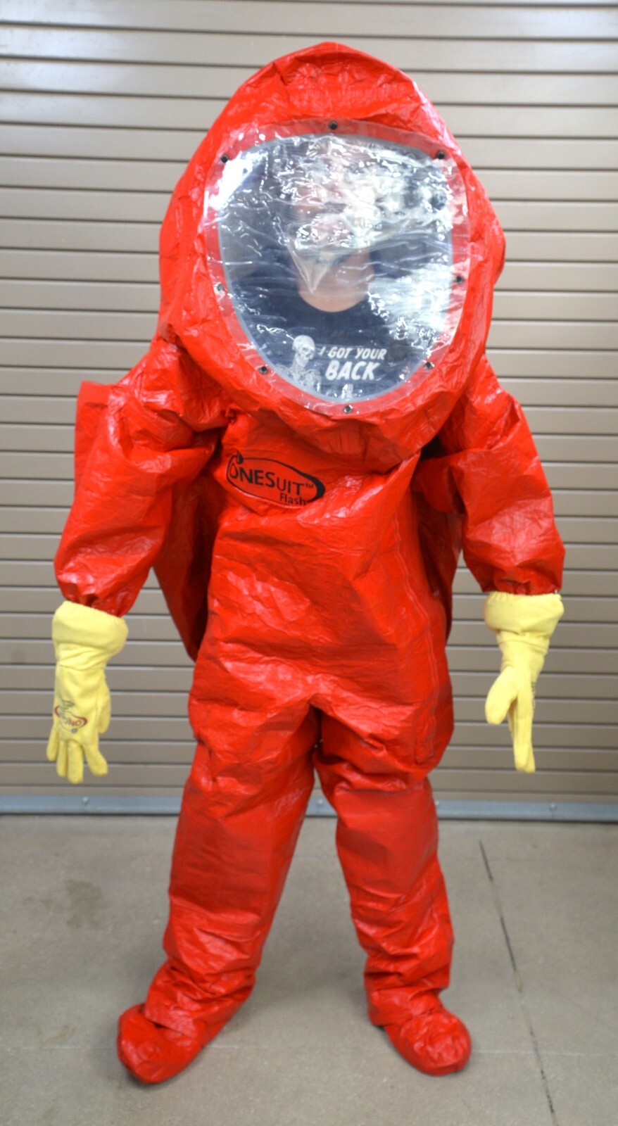 ONESuit Flash Protective Hazmat Suit NFPA 1901,2005 ed X-Large Saint Gobain SEI