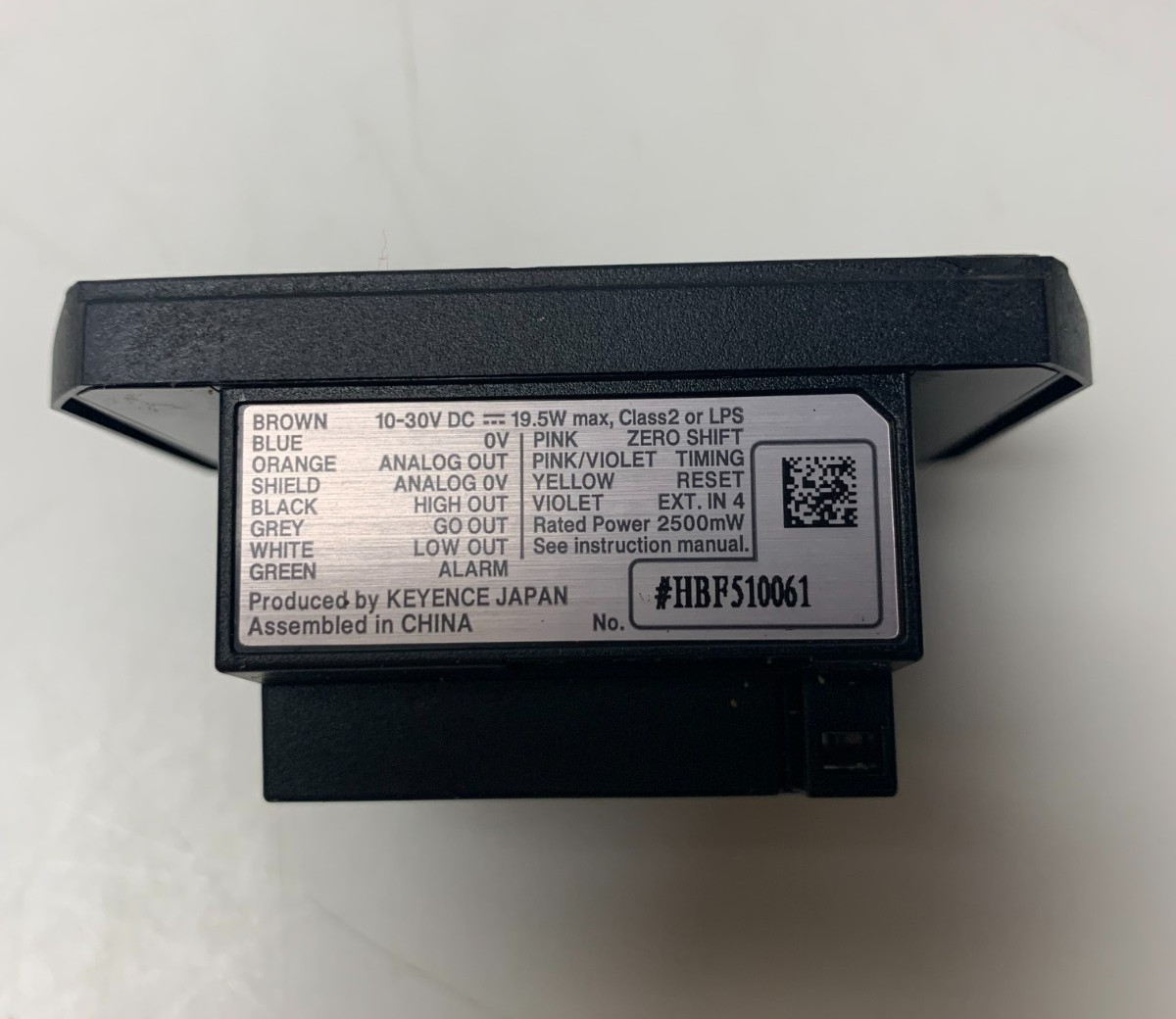 KEYENCE IL-1500 Amplifier Panel Mounting Type CMOS Laser Application Sensor