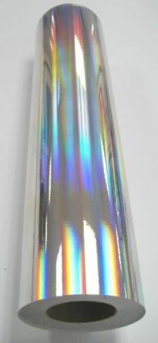 Silver Rainbow Oil Slick Sign Plotter Vinyl Film
