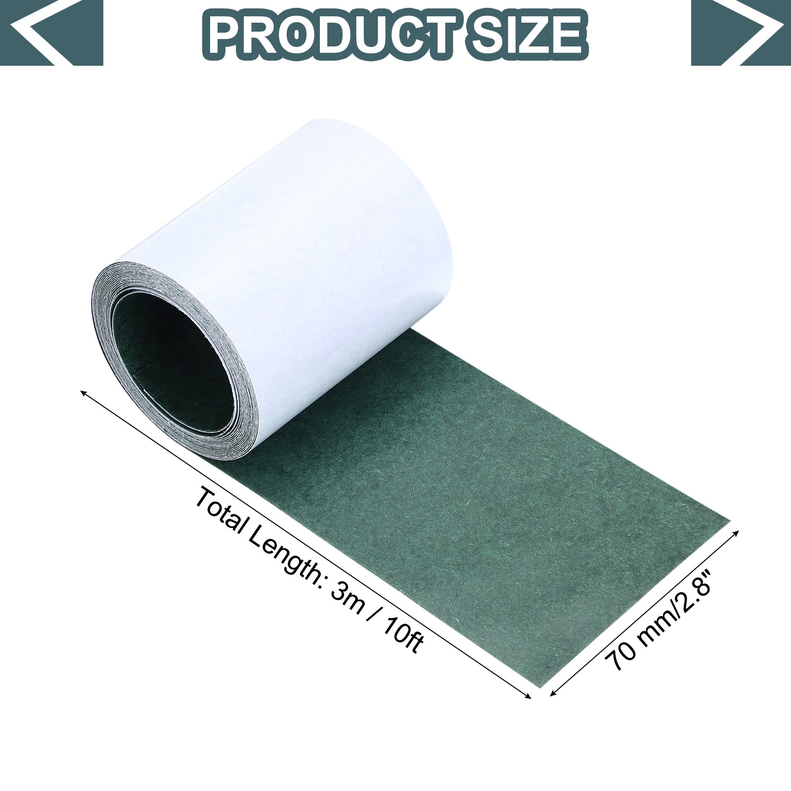 70mm 10ft Electrical Insulating Adhesive Paper, Battery Insulator Gasket Paper
