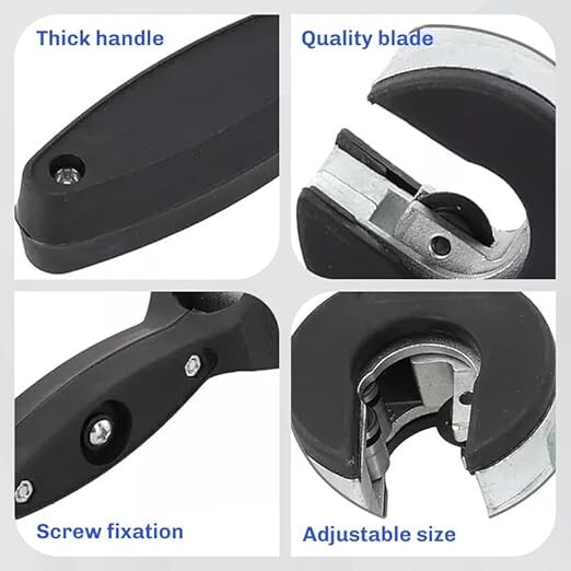 Compact Ratcheting Tubing Cutter for Copper, PVC & Soft Metal Pipes