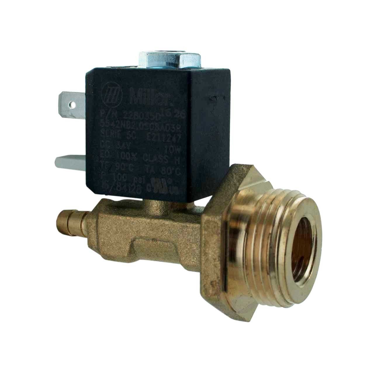 Miller 228035 Valve, .750″ – 14 X 2 mm 34 VDC 100 1 inch x 6 inches x 1