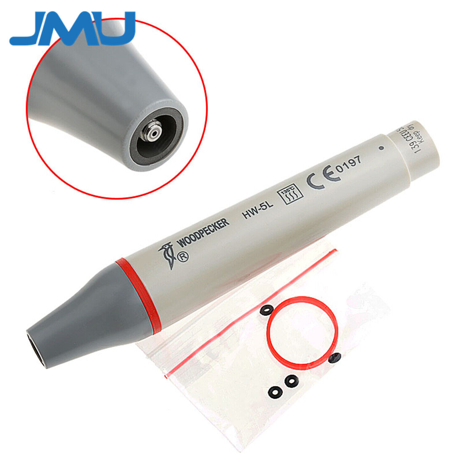 Original Woodpecker UDS-E LED Dental Ultrasonic Piezo Scaler HW-5L Handpiece