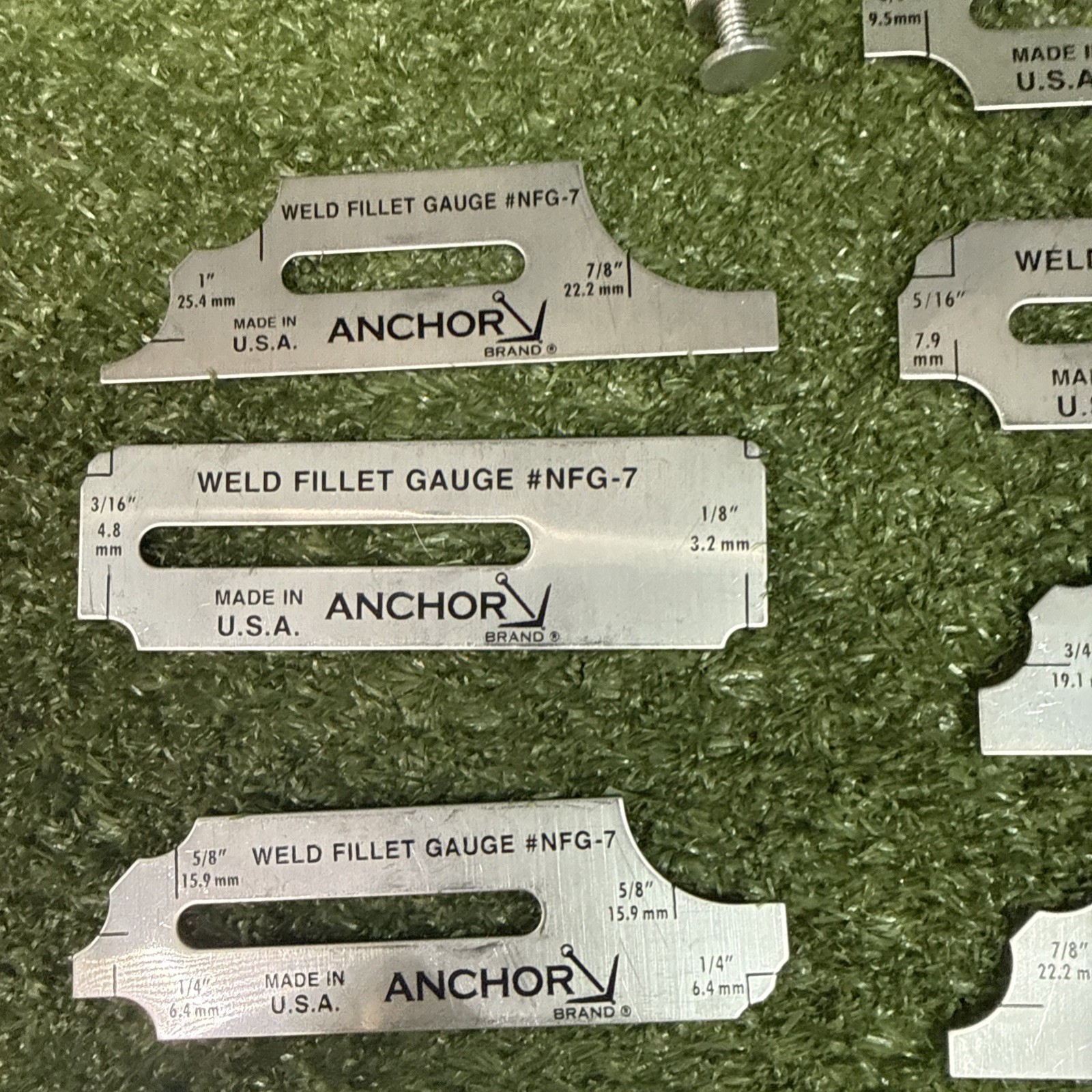 Anchor Weld Fillet Gauge NFG-7. Used!