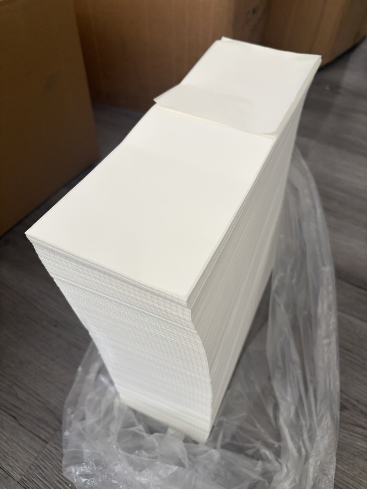 10000pcs 4″x6″ Direct Thermal Shipping Labels for Printers Fanfold